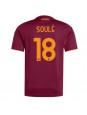 AS Roma Matias Soule #18 Replika Hemmakläder 2025-26 Kortärmad AS Roma Matias Soule #18 Replika Hemmakläder 2025-26 Kortärmad